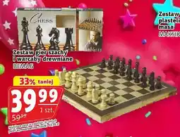 Prim Market Zestaw gier szachy i warcaby drewniane BEMAG oferta