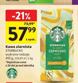 Intermarche Kawa ziarnista STARBUCKS oferta