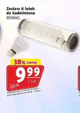 Prim Market Zestaw 6 lotek do badmintona BEMAG oferta
