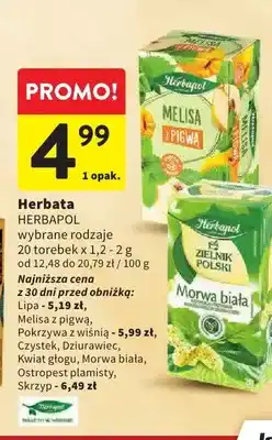 Intermarche Herbata HERBAPOL Lipa oferta