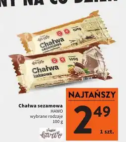Intermarche Chałwa sezamowa HAWO o smaku waniliowym oferta