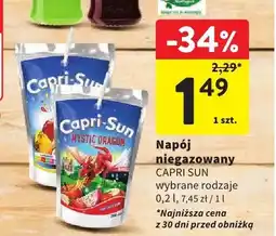 Intermarche Napój niegazowany CAPRI SUN oferta