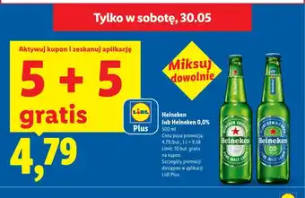 Lidl Piwo Heineken oferta