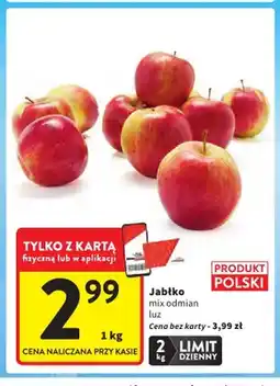 Intermarche Jabłko mix odmian luz polskie oferta