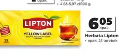 Odido Herbata Lipton Yellow Label 25-pak oferta