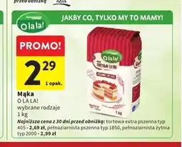 Intermarche Mąka O LA LA! tortowa extra pszenna typ 405 oferta