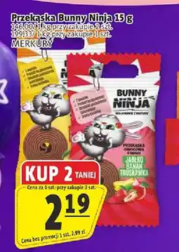 Prim Market Przekąska Bunny Ninja jabłko banan truskawka oferta