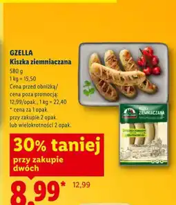 Lidl Kiszka ziemniaczana GZELLA oferta