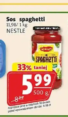 Prim Market Sos spaghetti NESTLE oferta