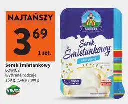 Intermarche Serek śmietankowy Łowicz klasyczny oferta