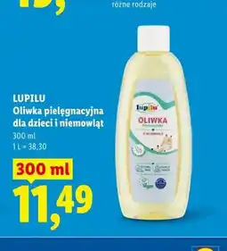 Lidl Oliwka pielęgnacyjna dla dzieci i niemowląt Lupilu oferta