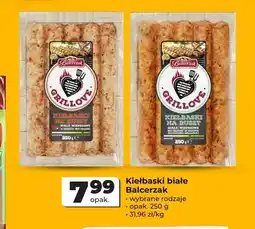Odido Kiełbaski na ruszt białe-wieprzowe Balcerzak oferta