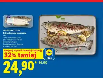 Lidl Pstrąg tęczowy patroszony TARG RYBNY LIDLA oferta