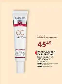 Ziko Dermo Krem tonujący CC Pharmaceris N Capilar-Tone SPF 30 oferta