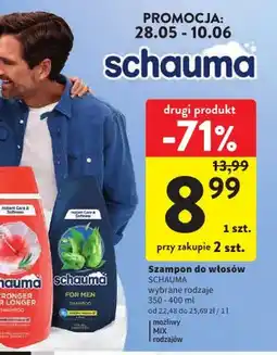 Intermarche Szampon do włosów Schauma Stronger For Longer oferta