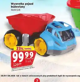 Prim Market Wywrotka pojazd budowlany MAKSIK oferta