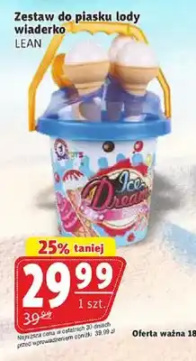 Prim Market Zestaw do piasku lody wiaderko LEAN oferta