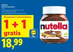 Lidl Krem do smarowania Nutella oferta