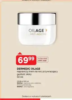 Ziko Dermo Naprawczy krem na noc przywracający gęstość skóry DERMEDIC OILAGE oferta
