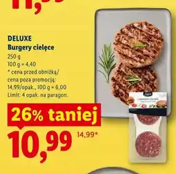 Lidl Burgery cielęce DELUXE oferta