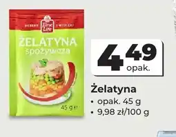 Odido Żelatyna spożywcza Fine Life oferta