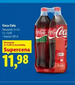 Lidl Napój Coca-Cola 2-pak oferta