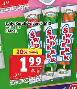 Prim Market Lody Koral Świderek MIX oferta