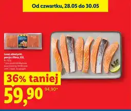 Lidl Łosoś atlantycki porcje z fileta XXL 8-pak oferta