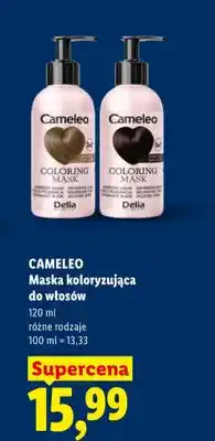 Lidl Maska koloryzująca do włosów Cameleo oferta
