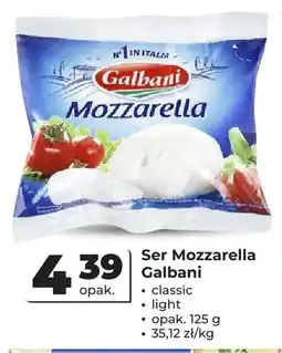 Odido Ser Mozzarella Galbani classic oferta