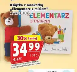 Prim Market Książka z maskotką Elementarz z misiem oferta