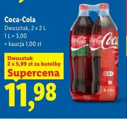 Lidl Napój gazowany Coca-Cola 2-pak oferta