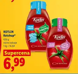 Lidl Ketchup Kotlin oferta