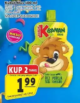 Prim Market Mus Kubuś Banan Jabłko oferta