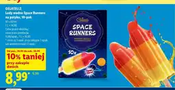 Lidl Lody wodne Gelatelli Space Runners na patyku 10-pak oferta