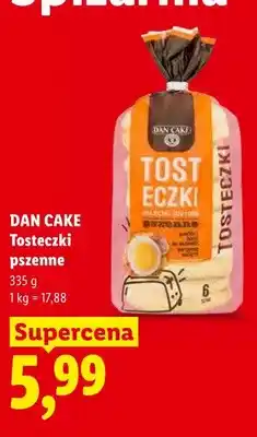 Lidl Tosteczki pszenne DAN CAKE oferta