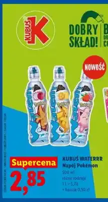 Lidl Napój Pokémon KUBUŚ WATERRR oferta
