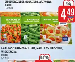 MOKPOL Renifer Fasolka szparagowa zielona, Marchew z groszkiem, Włoszczyzna oferta