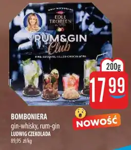 MOKPOL Ludwig Czekolada Bomboniera Edle Tropfen in Nuss oferta
