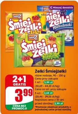 Dino nimm2 Żelki Śmiejżelki oferta