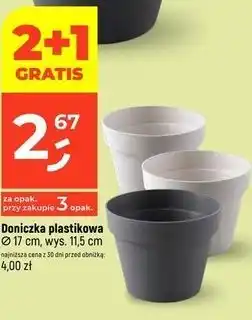Dealz Doniczka plastikowa Ø 17 cm oferta