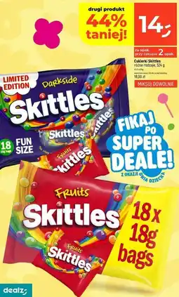 Dealz Cukierki Skittles różne rodzaje oferta