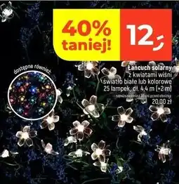 Dealz Łańcuch solarny z kwiatami wiśni oferta