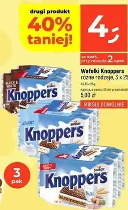 Dealz Wafelki Knoppers różne rodzaje oferta