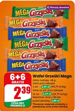Dino Goplana Wafel Grześki Mega oferta