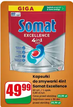 Dino Somat Kapsułki do zmywarki 4in1 Excellence oferta