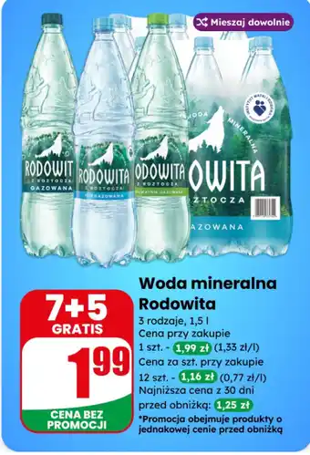 Rodowita Woda mineralna