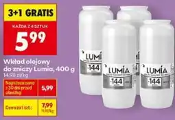 Biedronka Wkład olejowy do zniczy Lumia oferta
