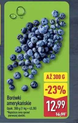 ALDI Borówki amerykańskie oferta