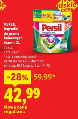 Lidl Kapsułki do prania Persil oferta